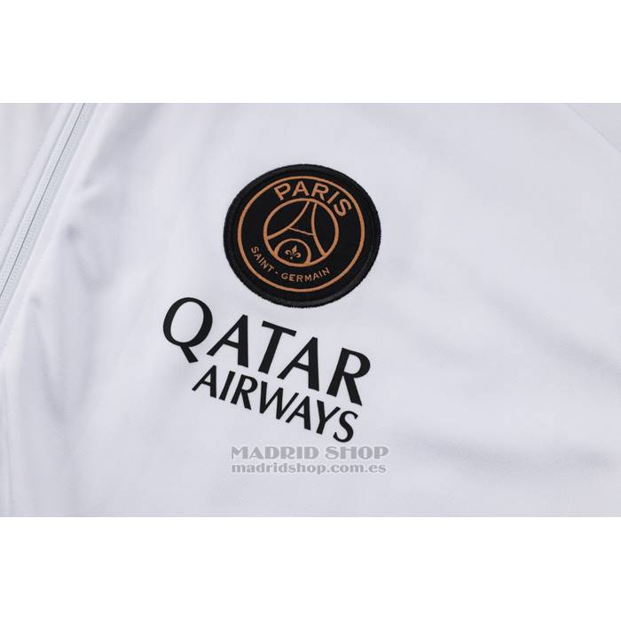Chandal de Chaqueta del Paris Saint-Germain Jordan Nino 2024-2025 Blanco